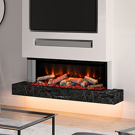 Caldo Axis 1250mm Media Wall Electric Fire