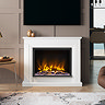 Caldo Beacon Timber Electric Fireplace Suite