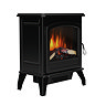 Caldo Blackwood 495mm Traditional Matt Black Electric Stove