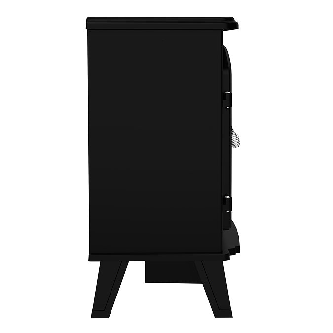 Caldo Blackwood 635mm Traditional Matt Black Electric Stove