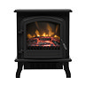 Caldo Canterbury Traditional Matt Black Electric Stove