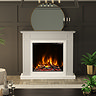 Caldo Clarity Timber Electric Fireplace Suite