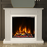 Caldo Clarity Timber Electric Fireplace Suite