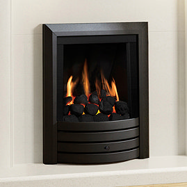 Caldo Cotswold Black Slimline Inset Gas Fire