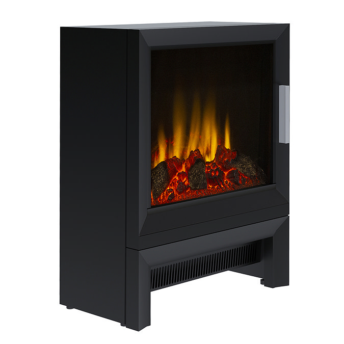 Caldo Ember Modern Matt Black Electric Stove
