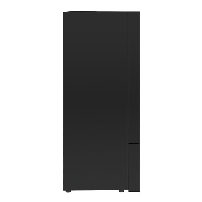 Caldo Ember Modern Matt Black Electric Stove