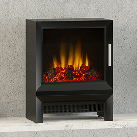 Caldo Ember Modern Matt Black Electric Stove