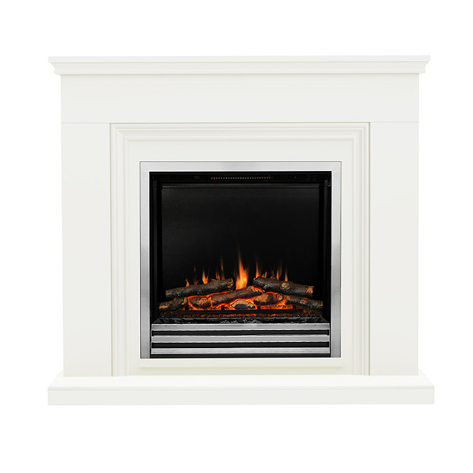 Caldo Haven Classic Timber Electric Fireplace Suite