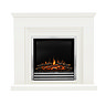 Caldo Haven Classic Timber Electric Fireplace Suite