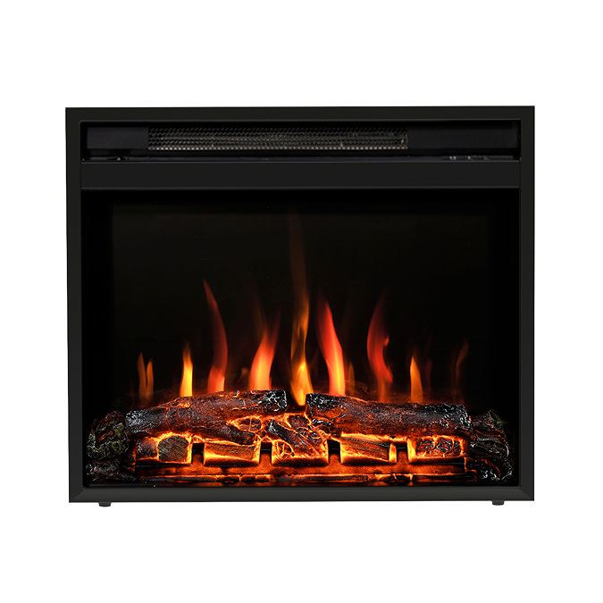 Caldo Ignis 22" Black Inset Wall Mounted Electric Fire