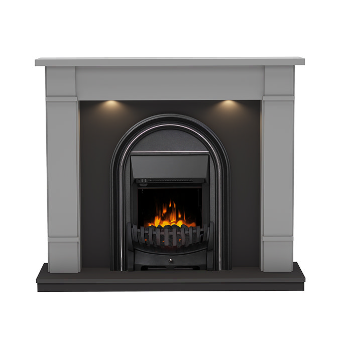 Caldo Kensington Timber Electric Fireplace Suite