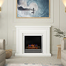 Caldo Meridian Timber Electric Fireplace Suite