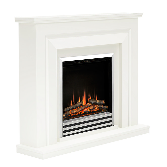Caldo Meridian Timber Electric Fireplace Suite