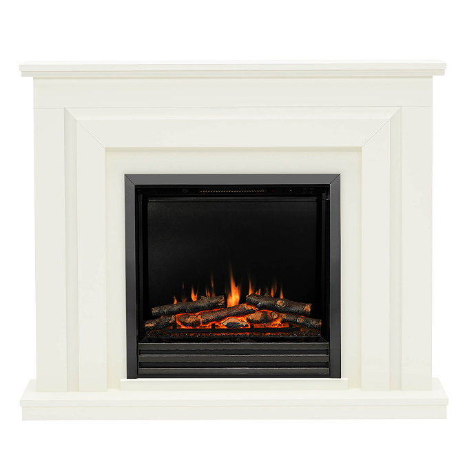 Caldo Meridian Timber Electric Fireplace Suite