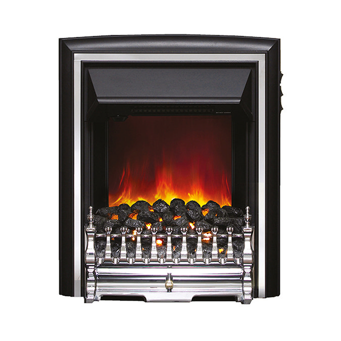 Caldo Monarch Inset Electric Fire - Chrome