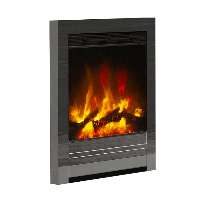 Caldo Nexus Inset Electric Fire - Black Nickel