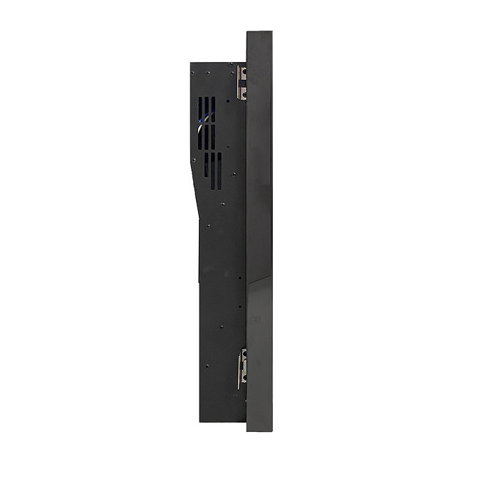 Caldo Nexus Inset Electric Fire - Black Nickel