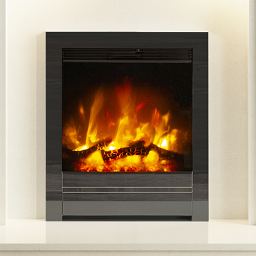 Caldo Nexus Inset Electric Fire - Black Nickel
