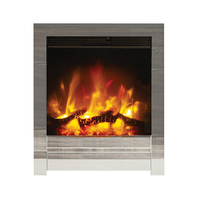 Caldo Nexus Inset Electric Fire - Chrome