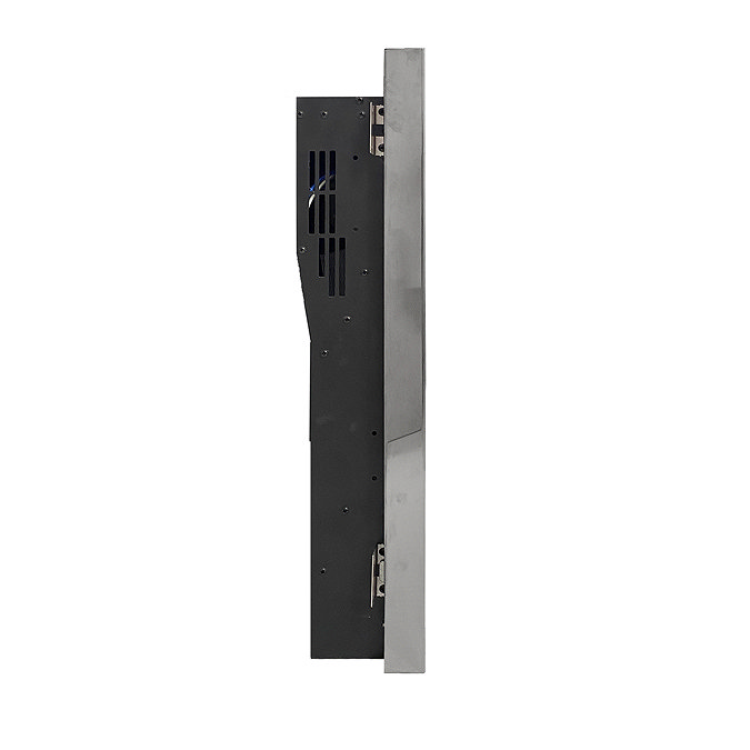 Caldo Nexus Inset Electric Fire - Chrome