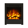 Caldo Nexus Inset Electric Fire - Matt Black