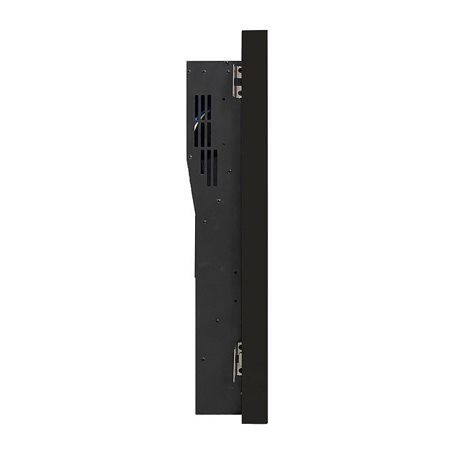 Caldo Nexus Inset Electric Fire - Matt Black