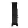 Caldo Onyx Traditional Matt Black Electric Stove