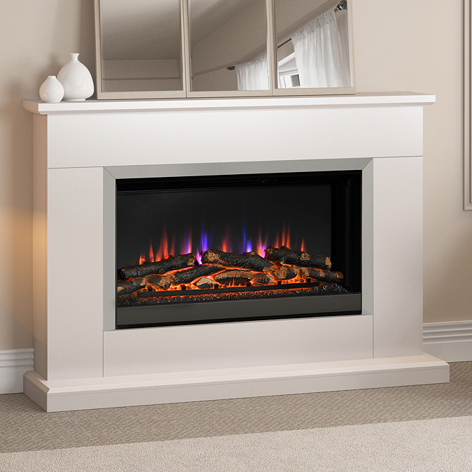Caldo Serene Timber Electric Fireplace Suite
