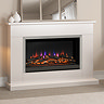 Caldo Serene Timber Electric Fireplace Suite