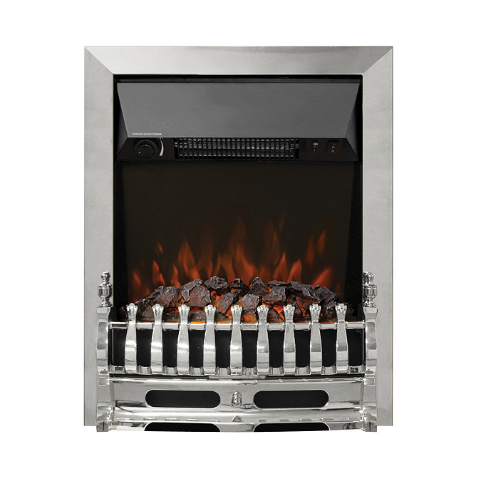 Caldo Sovereign Inset Electric Fire - Chrome