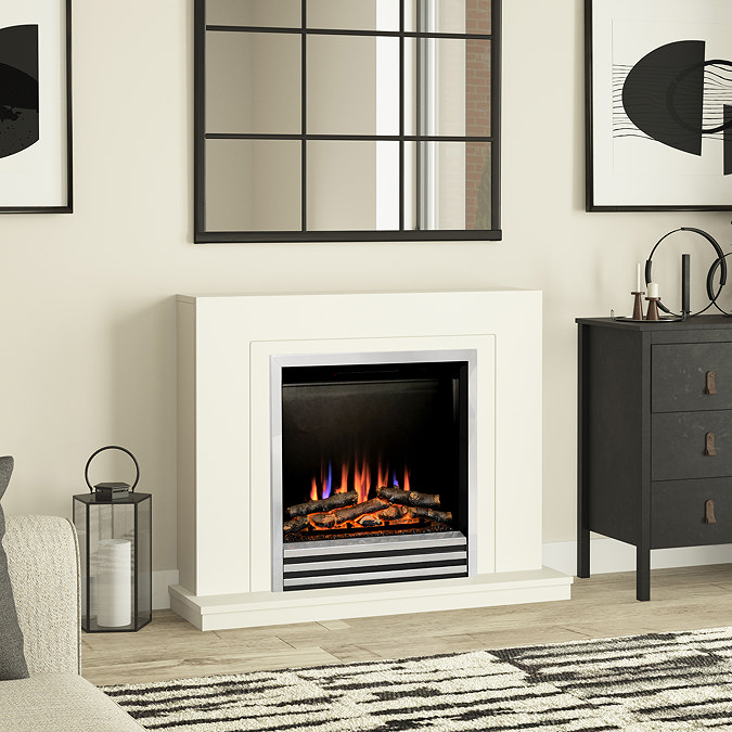 Caldo Sterling Timber Electric Fireplace Suite