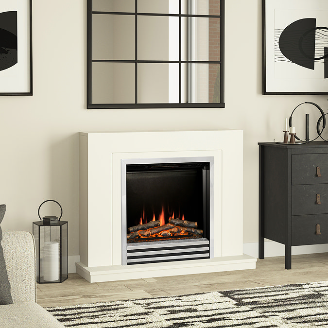 Caldo Sterling Timber Electric Fireplace Suite