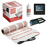 Caldo Pro Electric Underfloor Heating Kit with Programmable Timerstat (Black)