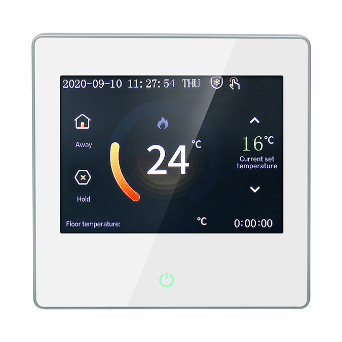 Caldo Underfloor Heating Programmable Touch Screen Thermostat Large Image