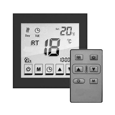 Caldo Underfloor Heating Timerstat with Remote (Black) Profile Large Image