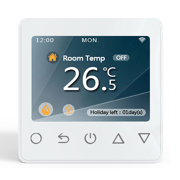 Caldo WiFi Electric Underfloor Heating Programmable Thermostat - White