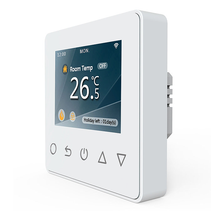 Caldo WiFi Electric Underfloor Heating Programmable Thermostat - White