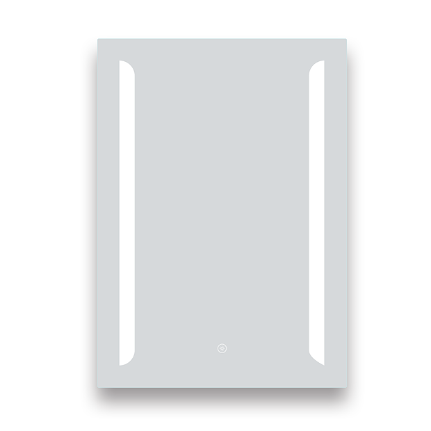 Calgary 500x700mm LED Mirror Inc. Touch Sensor, AntiFog + Shaving Port