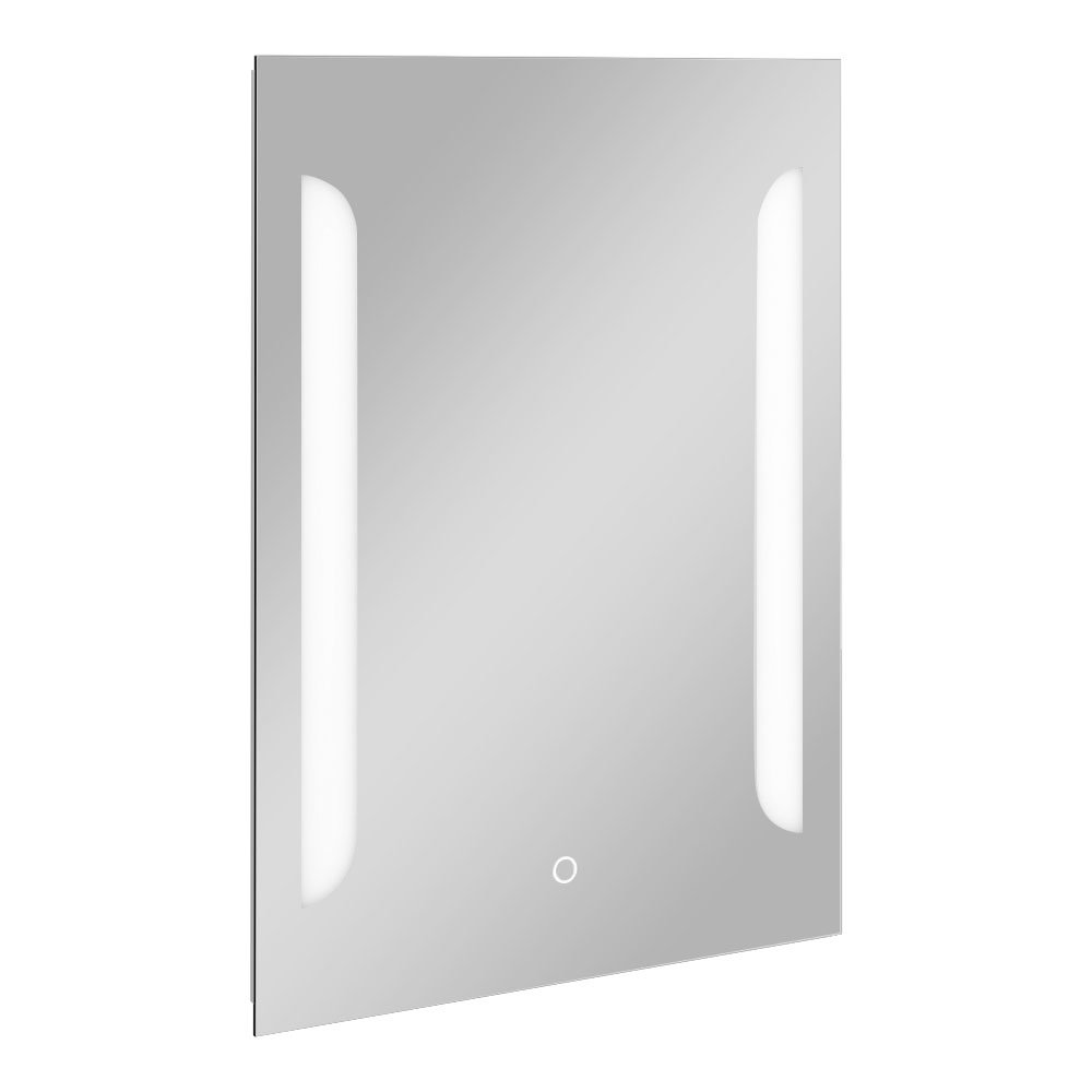 Calgary 500x700mm LED Mirror Inc. Touch Sensor, AntiFog + Shaving Port Victorian Plumbing UK
