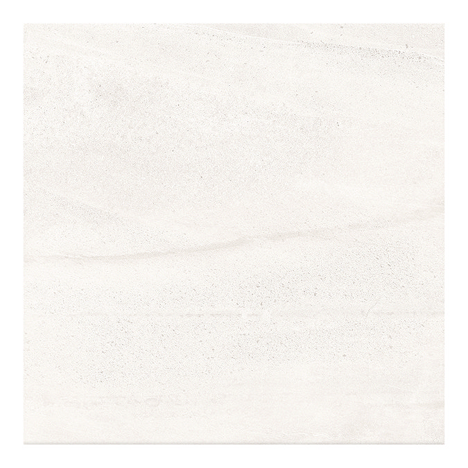 Calida Outdoor White Stone Effect Floor Tiles - 610 x 610mm