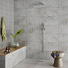 Canedo Grey Stone Effect Rectified Wall and Floor Tiles - 316 x 608mm