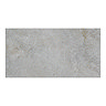 Canedo Grey Stone Effect Rectified Wall and Floor Tiles - 316 x 608mm