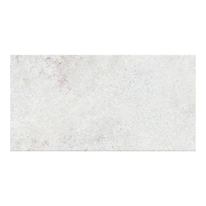 Canedo White Stone Effect Rectified Wall and Floor Tiles - 316 x 608mm