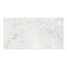 Canedo White Stone Effect Rectified Wall and Floor Tiles - 316 x 608mm
