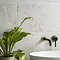 Canedo White Stone Effect Rectified Wall and Floor Tiles - 316 x 608mm