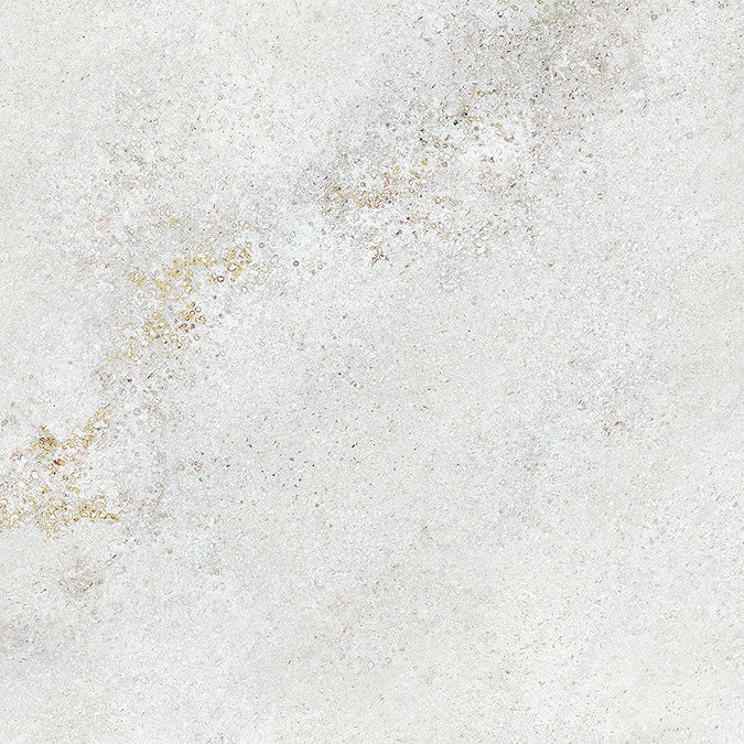 Canedo White Stone Effect Rectified Wall and Floor Tiles - 600 x 600mm