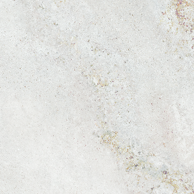 Canedo White Stone Effect Rectified Wall and Floor Tiles - 600 x 600mm