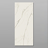 Caprenda White Marble Effect Large Format Wall and Floor Tile - 1200 x 2800mm