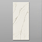 Caprenda White Marble Effect Large Format Wall and Floor Tile - 1200 x 2800mm