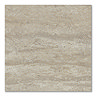 Capri Beige Travertine Stone Effect Wall & Floor Tiles - 600 x 600mm